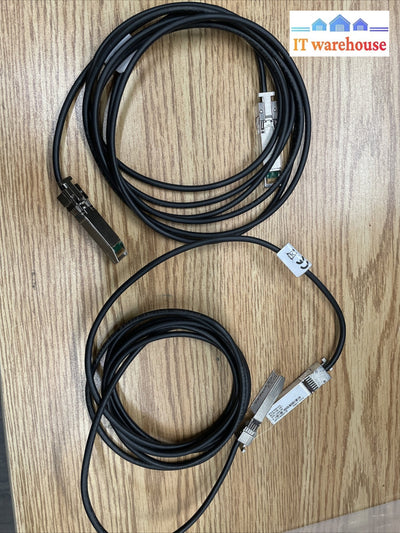 2x   IBM BN-SP-CBL-3M-1 10G SFP+ to SFP+ Passive Direct Attach Copper Cable