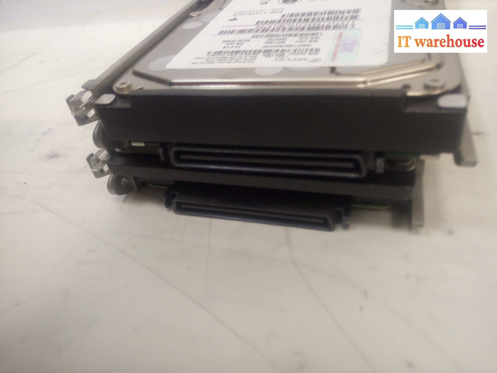 -2X Ibm Fru 90P1309 26K5152 Scsi 10K Rpm 73Gb Hard Drive W/ Caddy 25R4100 @@@
