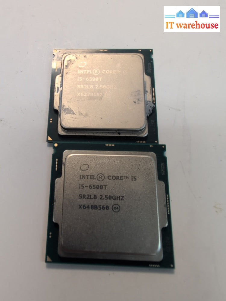 2x Intel Core i5-6500T 2.50GHz SR2L8 Processor CPU -