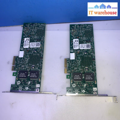 (2x) Intel HM9JY Intel E1G44ET 82576GB Gigabit Quad Port PCI-E x4 Server Adaper