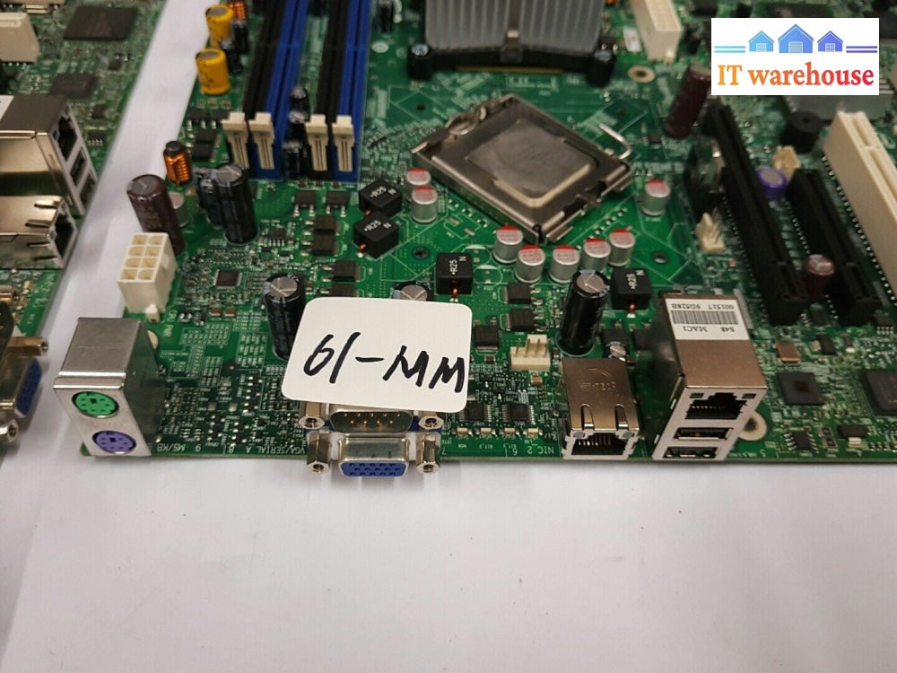 -  2x INTEL Motherboard  DAS48MB16C0  Rev:C D88308-301 QSSX8 (W/CPU) @@@