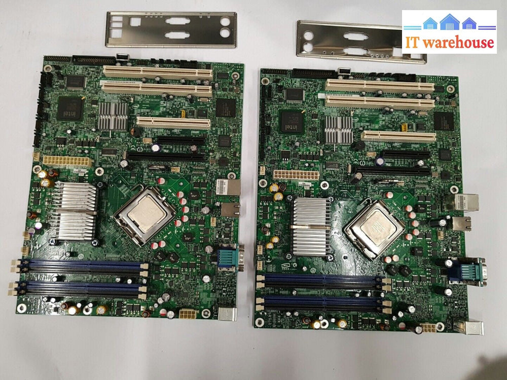 -  2x INTEL Motherboard  DAS48MB16C0  Rev:C D88308-301 QSSX8 (W/CPU) @@@