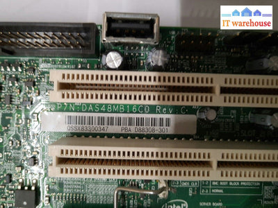 -  2x INTEL Motherboard  DAS48MB16C0  Rev:C D88308-301 QSSX8 (W/CPU) @@@