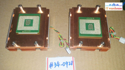 2x Intel Xeon 64-bit Processor LV 2.8 GHz/1M/800MHz CPU SL8RW w/ heatsink @@@