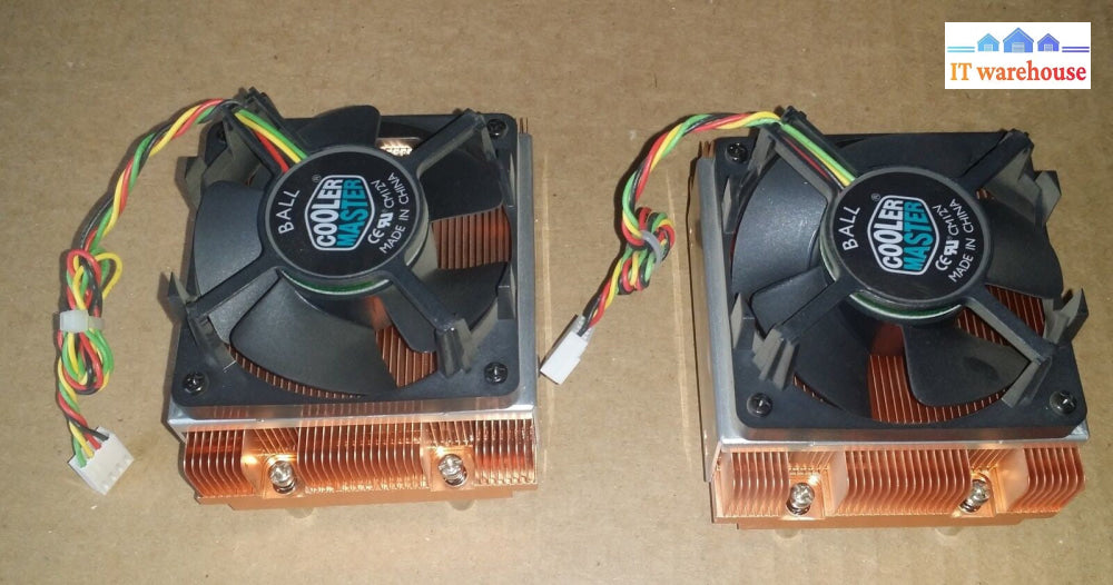 2x Intel Xeon 64-bit Processor LV 2.8 GHz/1M/800MHz CPU SL8RW w/ heatsink @@@