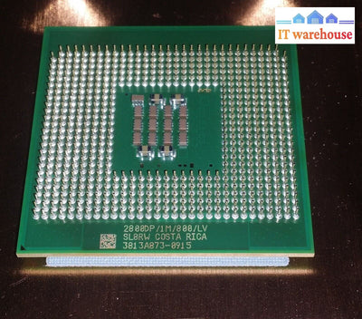 2x Intel Xeon 64-bit Processor LV 2.8 GHz/1M/800MHz CPU SL8RW w/ heatsink @@@