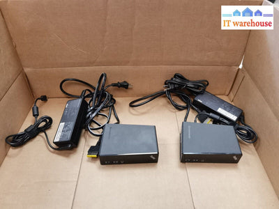 $ 2x Lenovo ThinkPad OneLink Pro Dock DU9033S1 tested