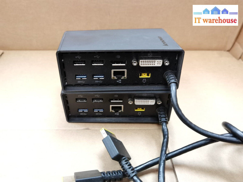 $ 2x Lenovo ThinkPad OneLink Pro Dock DU9033S1 tested