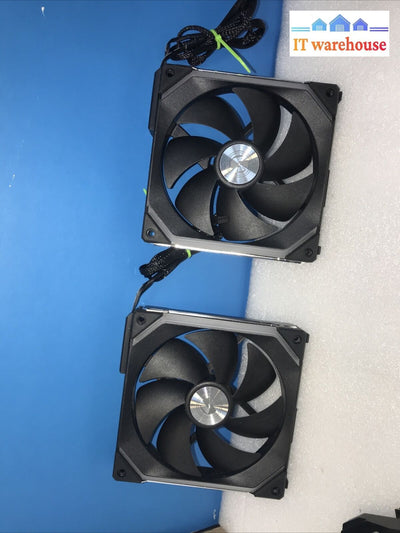 2X Lian Li Uni 12Cm Computer Case Fan 500-1500 Rpm