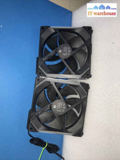 2X Lian Li Uni 12Cm Computer Case Fan 500-1500 Rpm