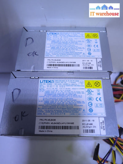 2x Liteon Lenovo 280W ATX Desktop Power Supply PS-5281 45J9436 *Tested* -