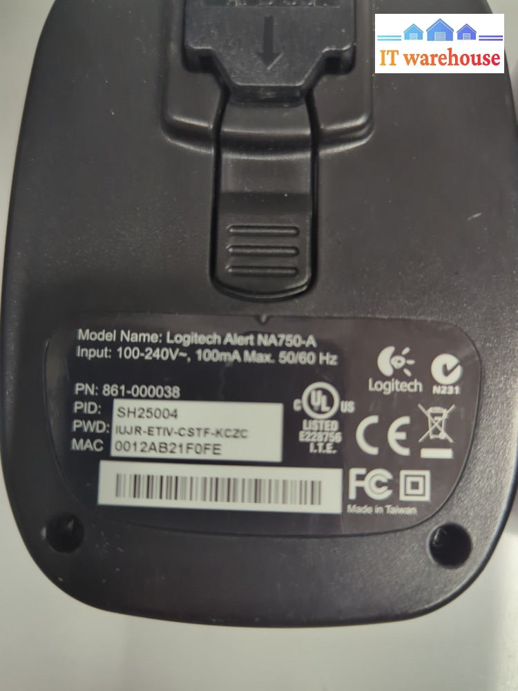 2x Logitech Alert POE Power Adapter NA750-A / NA750  -