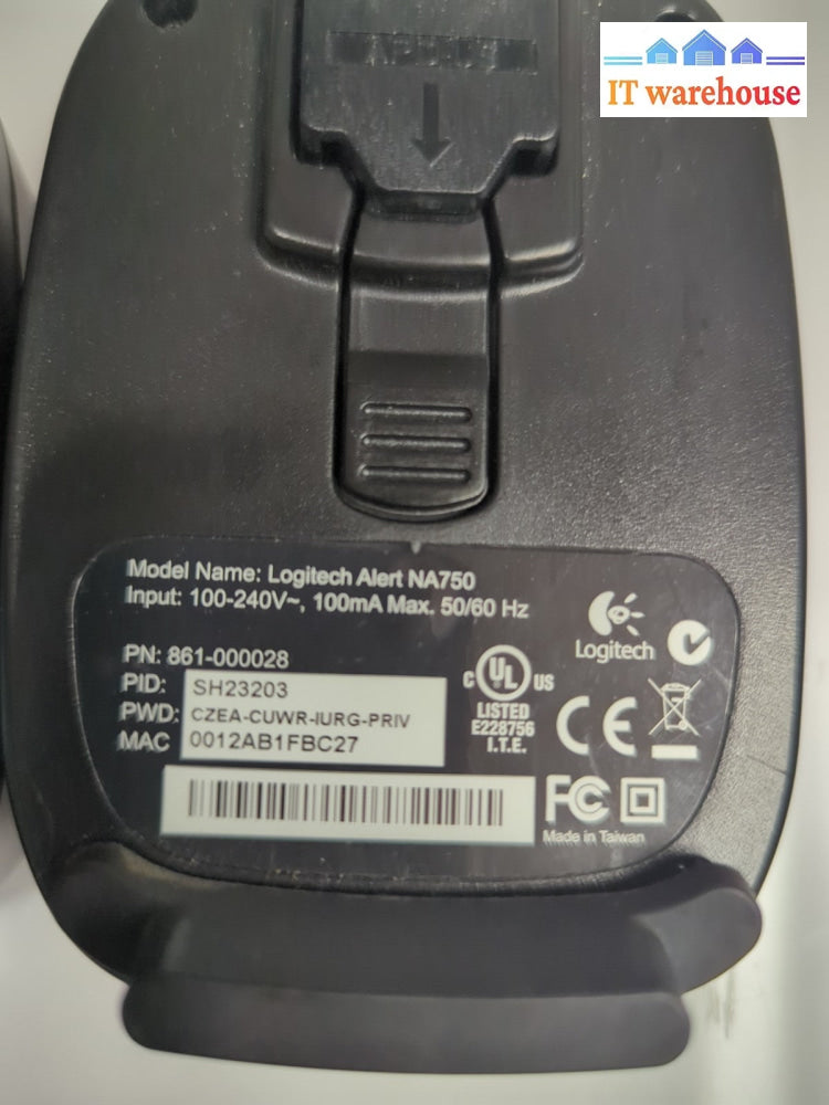 2x Logitech Alert POE Power Adapter NA750-A / NA750  -
