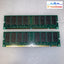 2x  Micron MT16LSDT3264AG-133B1 256MB PC133 SDRAM desktop Memory