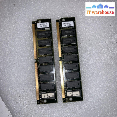 2x  Mitsubishi Memory EDO RAM PS/2 - SIMM 72 pin MH1M36CYJ-7