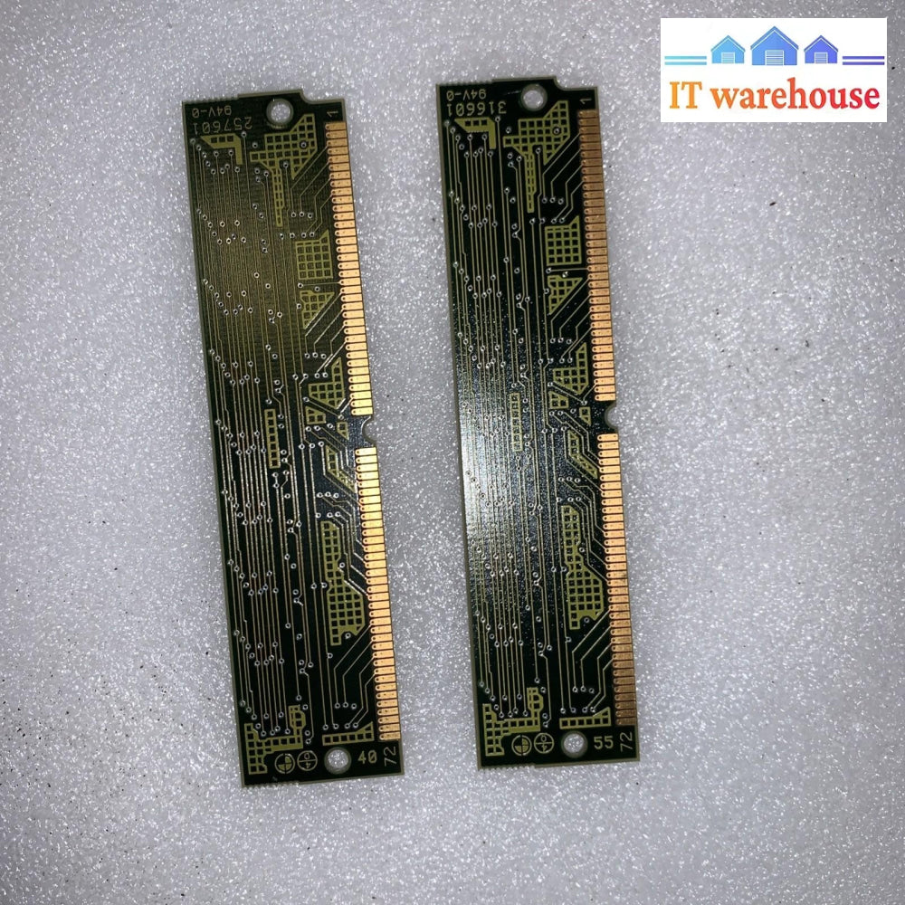2x  Mitsubishi Memory EDO RAM PS/2 - SIMM 72 pin MH1M36CYJ-7