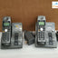 - 2X Mixed Panasonic Wireless Phone Set (Tg6031Cb/Tg6051B) With Handset-Tga600B