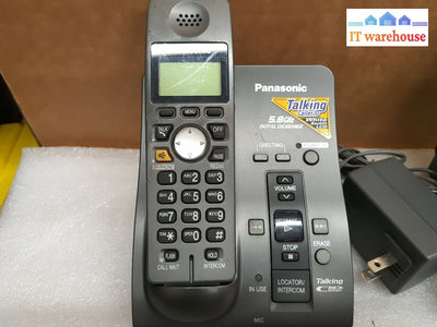 - 2x MIXED PANASONIC WIRELESS PHONE SET (TG6031CB/TG6051B) WITH HANDSET-TGA600B 