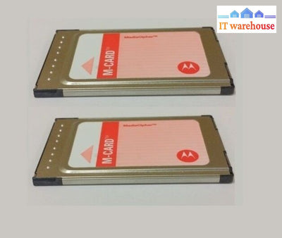 2x Motorola M-Card Cablecard Multi Stream Cable Mcard & TIVO 514517-012-00 (Qty)