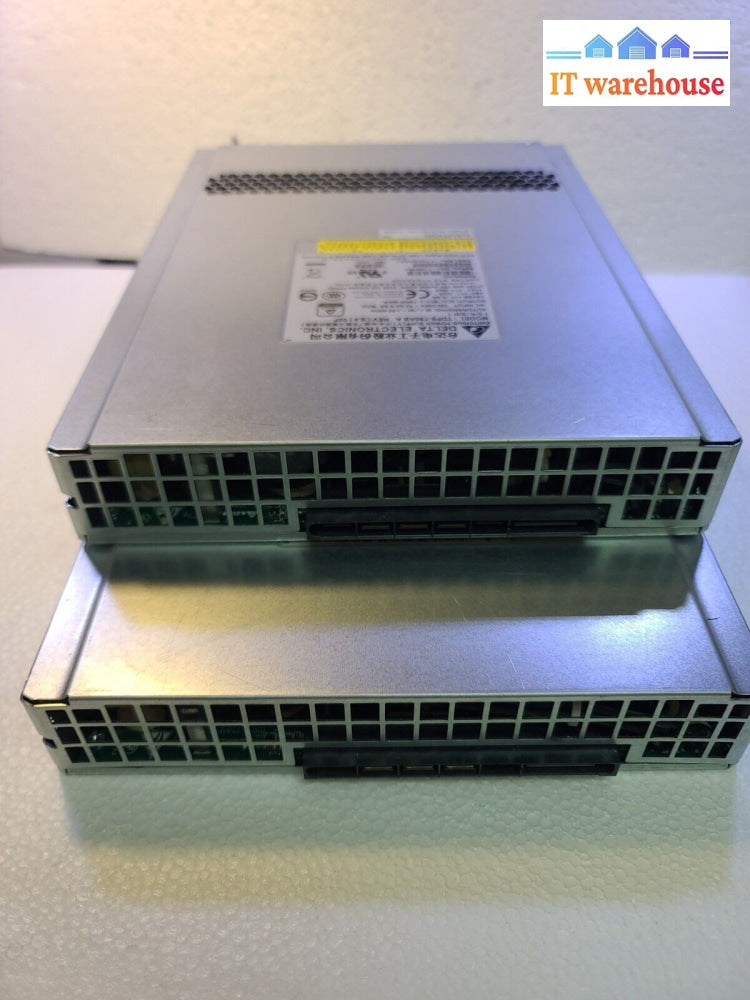 - 2x Netapp Delta X519A-R6 DS2246 Array 750W Power Supply 114-00065 TDPS-750AB