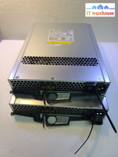 - 2x Netapp Delta X519A-R6 DS2246 Array 750W Power Supply 114-00065 TDPS-750AB