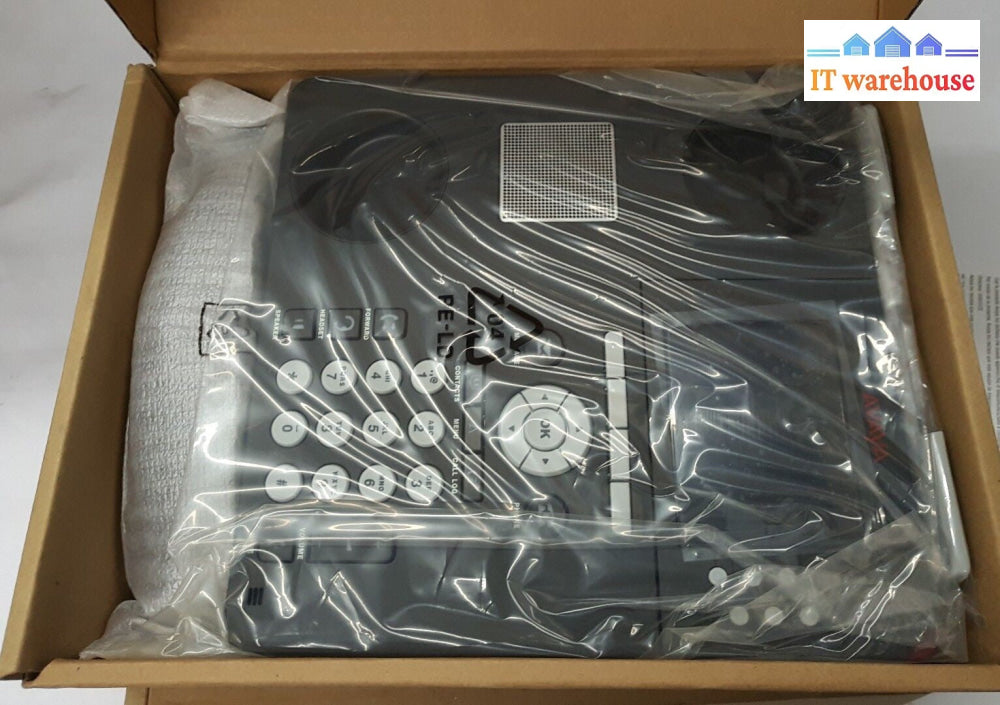 - 2x NEW  AVAYA 9640 9640GD01A-1009 IP Tel Set Charcoal Gray w/ Display  @@@ 