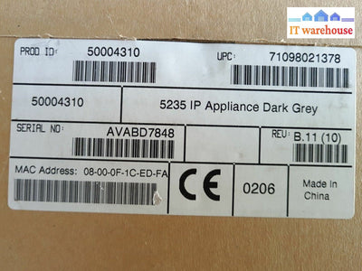 - 2X New In Box Mitel 5235 Ip Appliance 50004310 Voip Lcd Phone With Stand