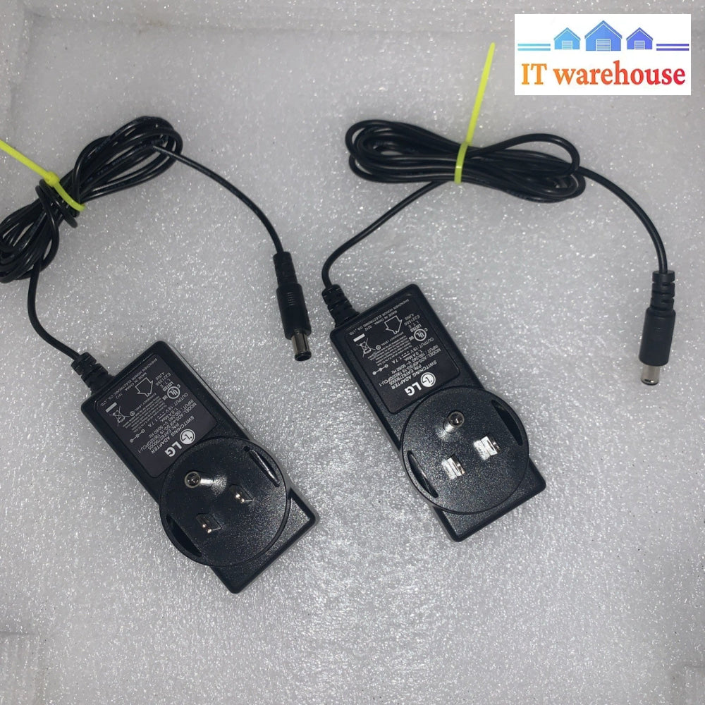 2x  Original LG 19V 1.7A AC Adapter Charger Power Supply EAY62790005