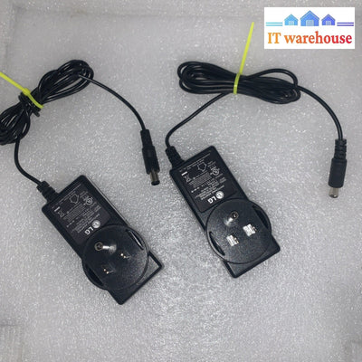 2x  Original LG 19V 1.7A AC Adapter Charger Power Supply EAY62790005