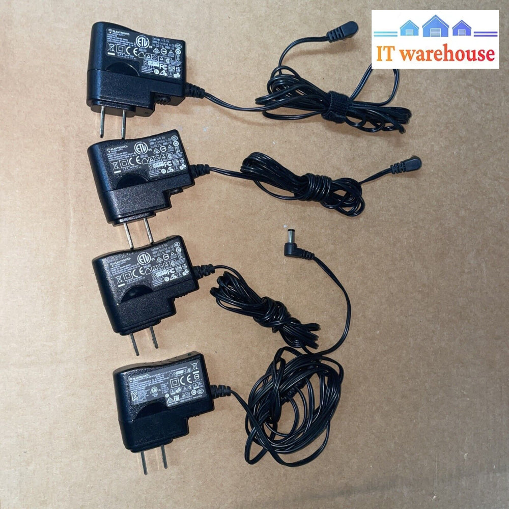 4X Plantronics Oem Ac Power Adapter 77391-01 80089-05 Ap15 Ip4 M10 M12 M22 Mx10