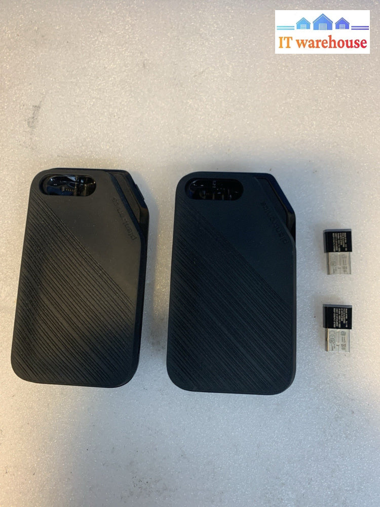 (2x) Plantronics Poly Voyager 5200 Charging Case + BT600 USB Bluetooth Adapter