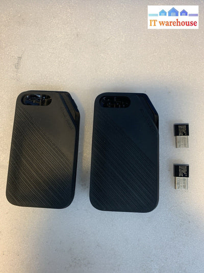 (2x) Plantronics Poly Voyager 5200 Charging Case + BT600 USB Bluetooth Adapter