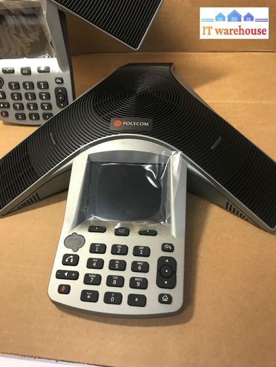 2X Polycom Cx3000 Voip Ip Poe Conference Phone 2201-15810-001 ***New