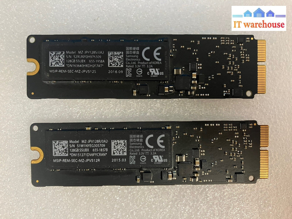 ~ 2x Samsung MZ-JPV128 128GB SSUBX
