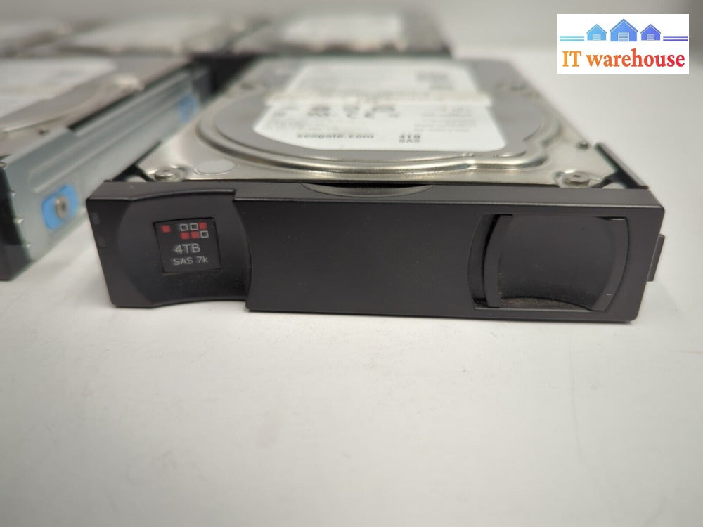 2x SEAGATE ST4000NM0025 1V4207 4TB 3.5’’ SAS ENTERPRISE HDD W/Caddy Tested