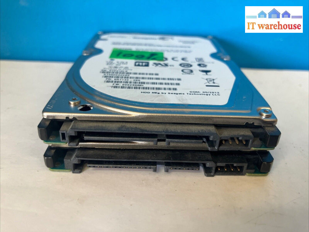 2x Seagate ST9500423AS Momentus 500GB 7200RPM SATA 2.5" Hard Drive 9RT143-285 ~