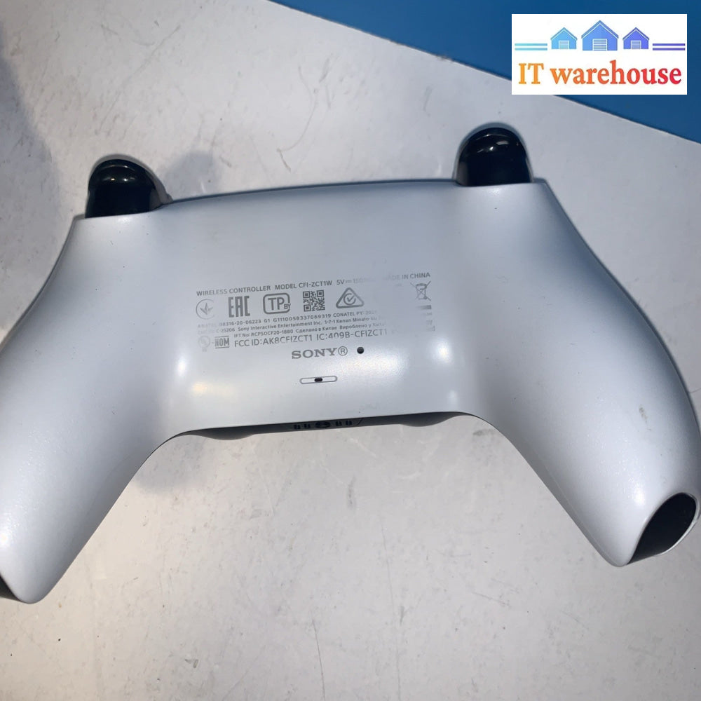 2x Sony PlayStation 5 PS5 Dualsense Wireless Controller Classic White CFI-ZCT1W