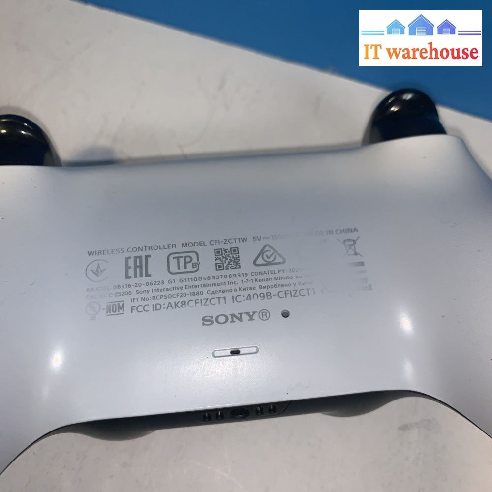 2x Sony PlayStation 5 PS5 Dualsense Wireless Controller Classic White CFI-ZCT1W