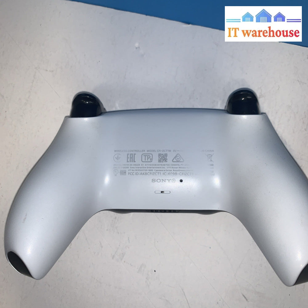 2x Sony PlayStation 5 PS5 Dualsense Wireless Controller Classic White CFI-ZCT1W