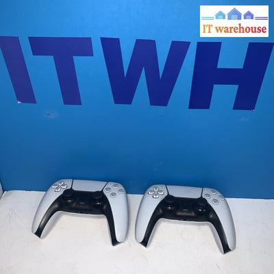 2x Sony PlayStation 5 PS5 Dualsense Wireless Controller Classic White CFI-ZCT1W