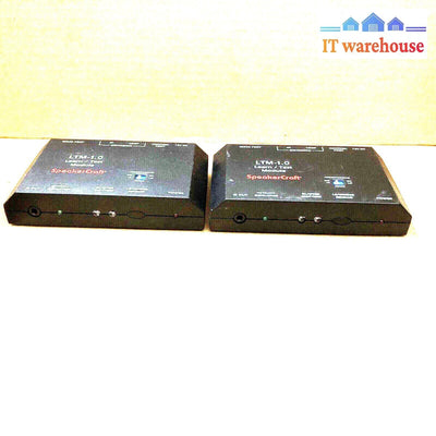 $ 2x SpeakerCraft Ltm-1.0 Learn Test Module no AC