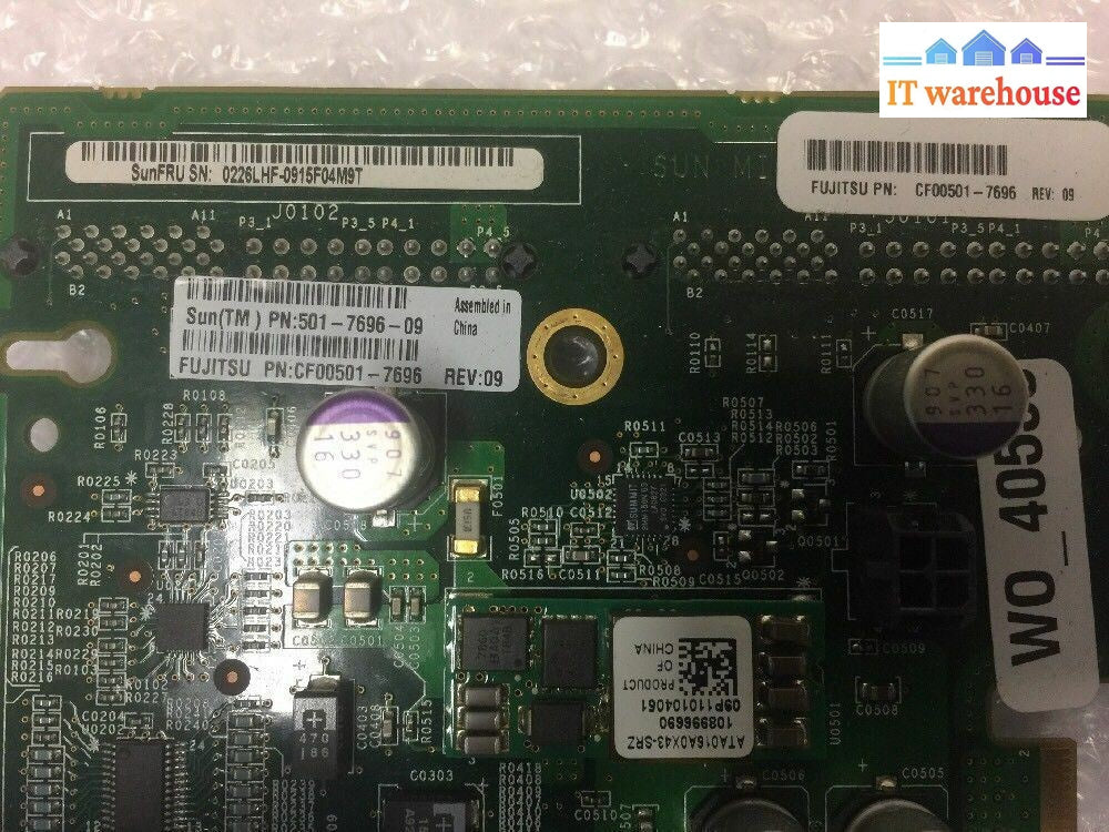 - 2X Sun Microsystems 501-7696 Fire X4150 Power Distribution Board Cf00501 @@@
