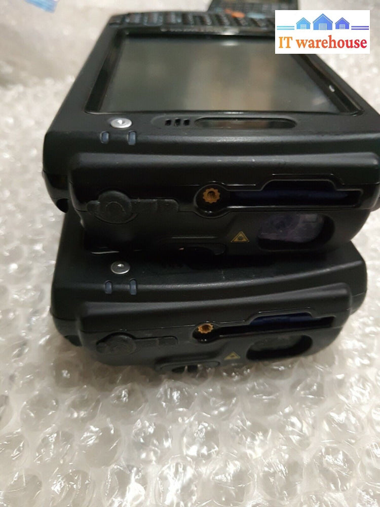 - 2x SYMBOL MOTOROLA  MC5040 Barcode Scanner WiFi Pocket PC W/512MB card(NO PEN)