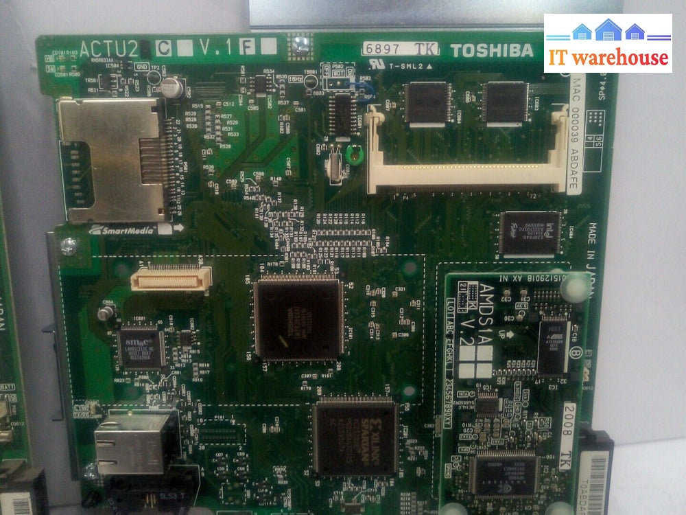 - 2x Toshiba Strata CTX CIX - ACTU2A V1L CTX 100 Main Central Processor Module