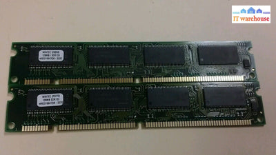 - 2x WINTEC 128MB SDR133 SDRAM W9D316647QB