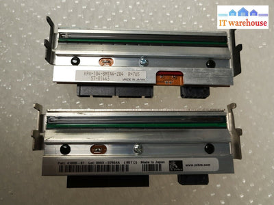 - 2x Zebra Printhead for Zebra Z4M PLUS Thermal Barcode Printers