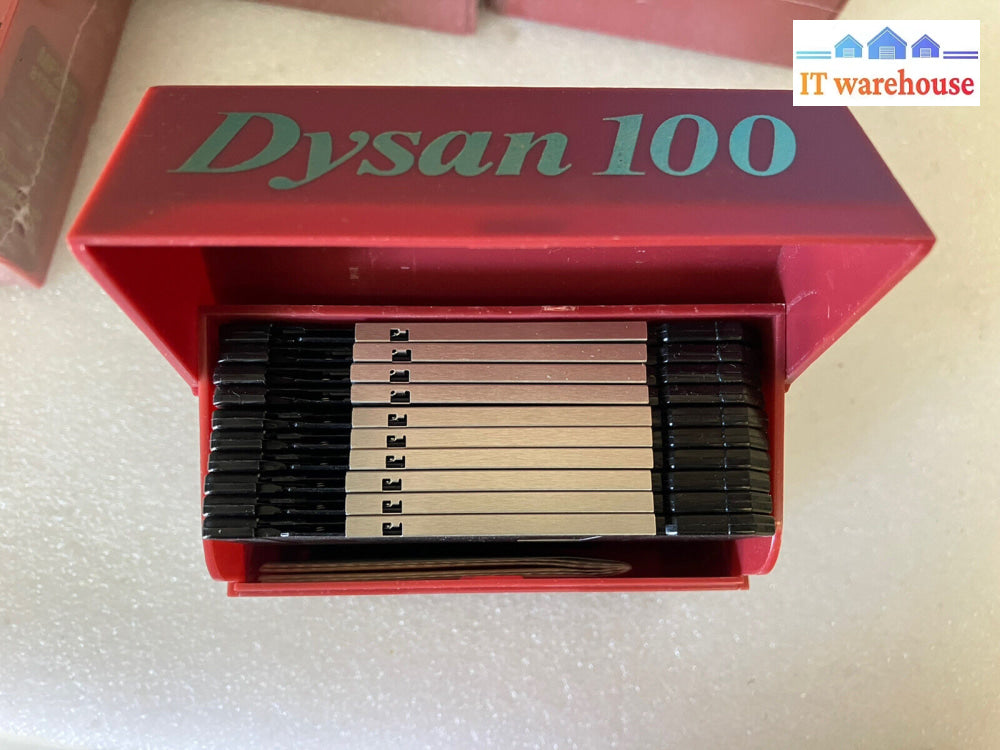 (2X10=20) New Dysan 100 Diskettes Mf2Hd 817050-51 3.5 Inch Floppy Disks