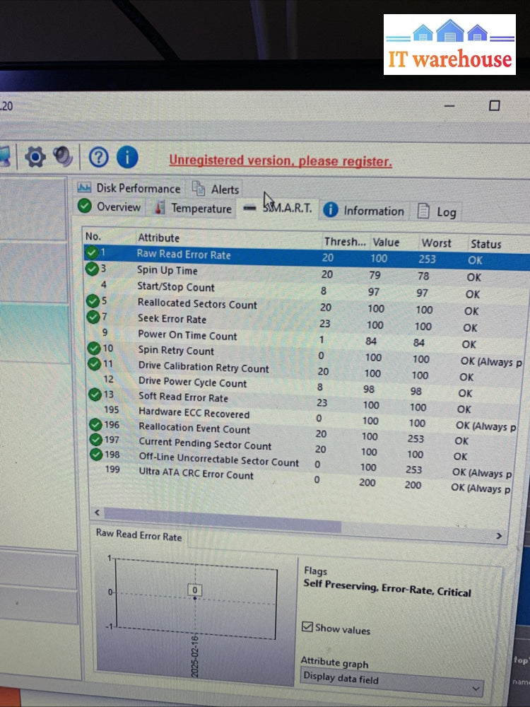 3.5 QUANTUM FIREBALLlct20 20GB IDE w/ WinXP SP3 installed (1000 + days lifetime)