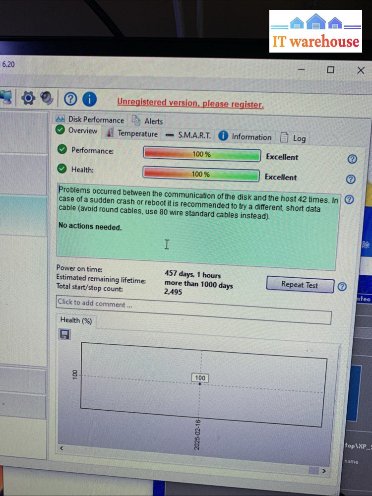 3.5 QUANTUM FIREBALLlct20 20GB IDE w/ WinXP SP3 installed (1000 + days lifetime)