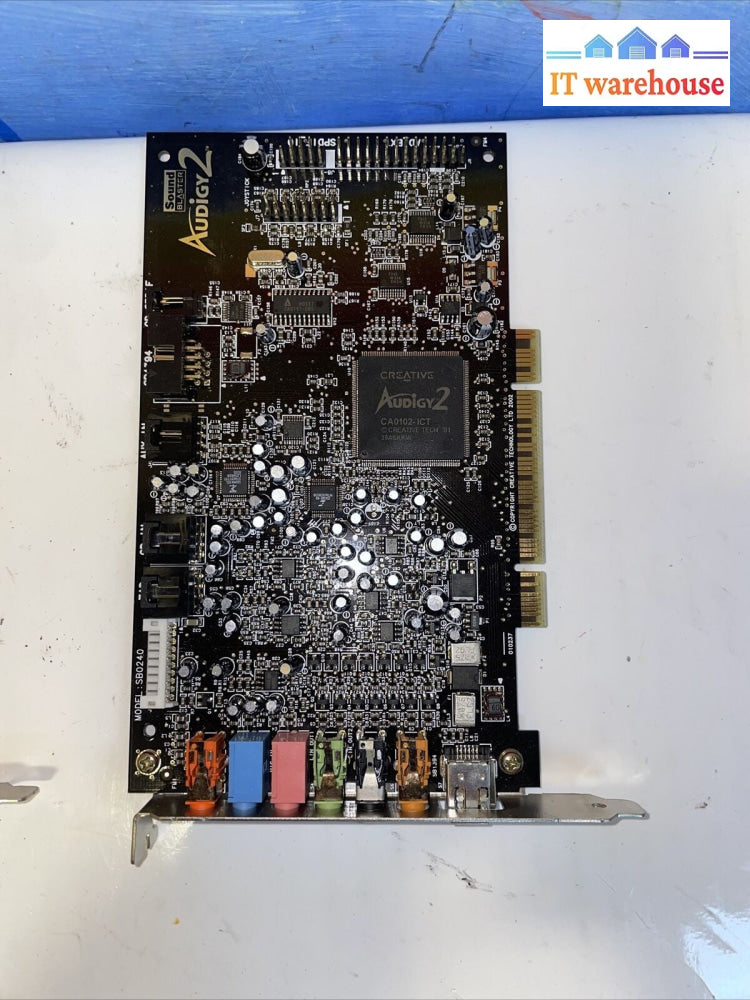 3×  Creative Labs Sound BLASTER SB0570  SB0410 SB0240 Sound card